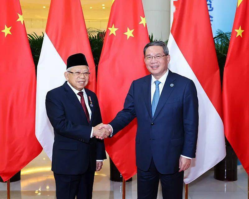 oppo手机没声音:李强会见印度尼西亚副总统马鲁夫