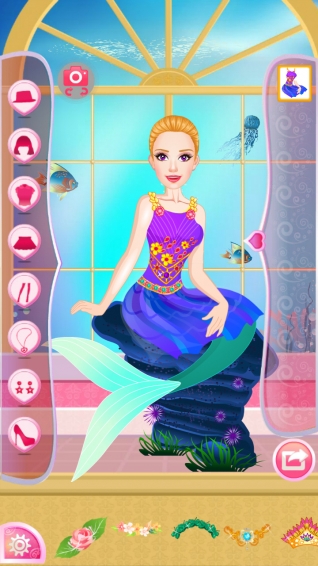 美人鱼装扮游戏下载安卓八个月萌娃装扮美人鱼实在是太治愈了-第1张图片-太平洋在线下载